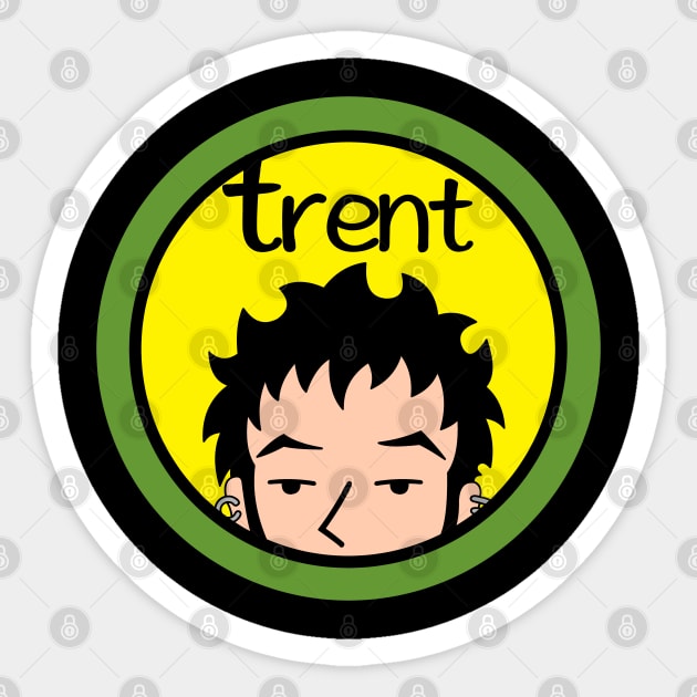 Trent Sticker by nickbeta